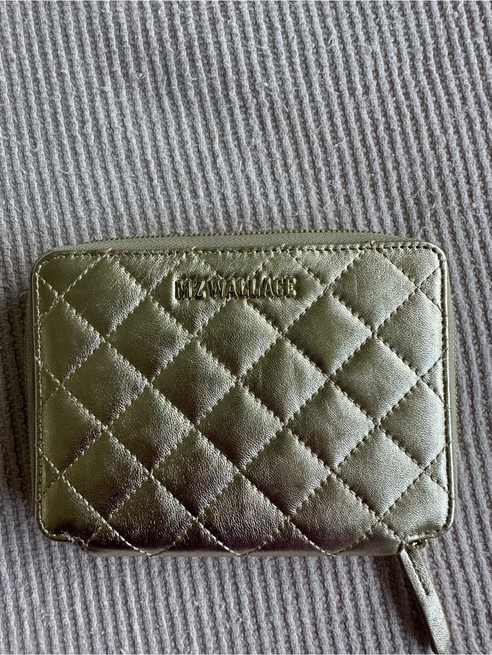 MZ Wallace passport organizer wallet Champagne Candy never actually used stored